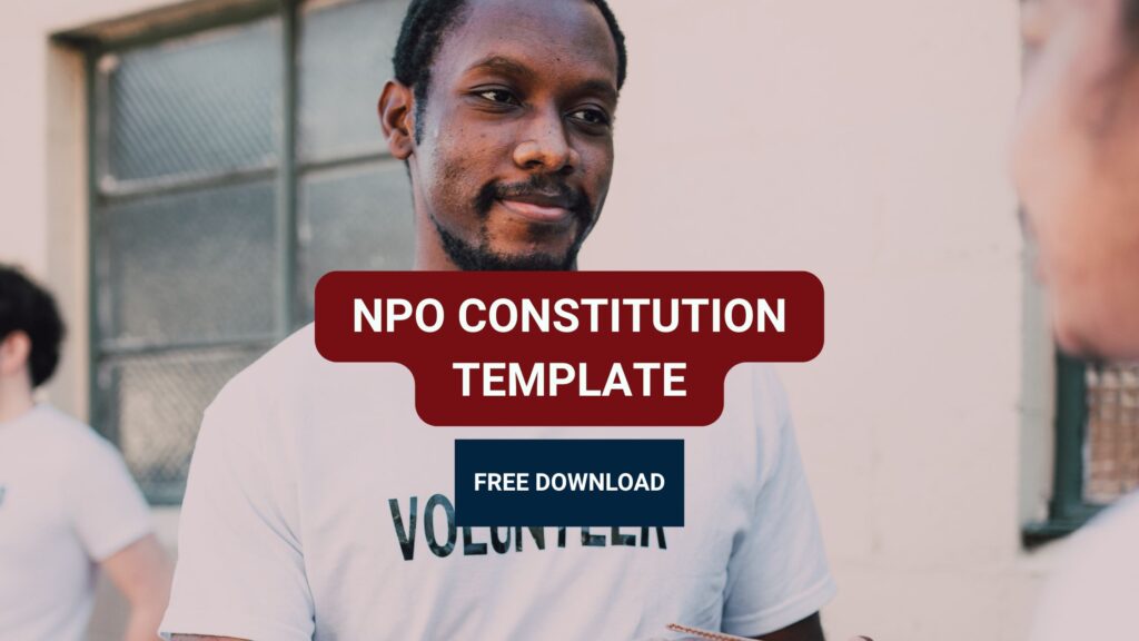 NPO Constitution Tempalate – Free Download