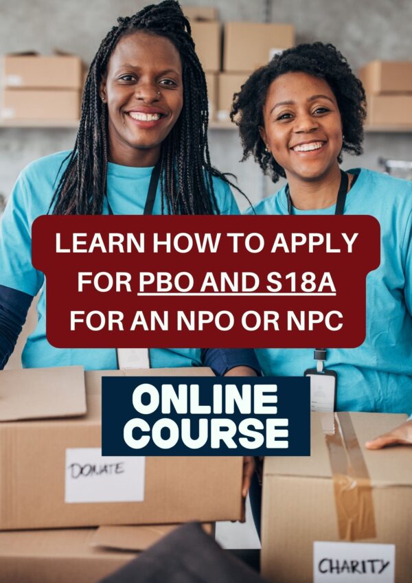 How To Apply For PBO And Section 18A: A Step-By-Step Guide For NPOs And NPCs